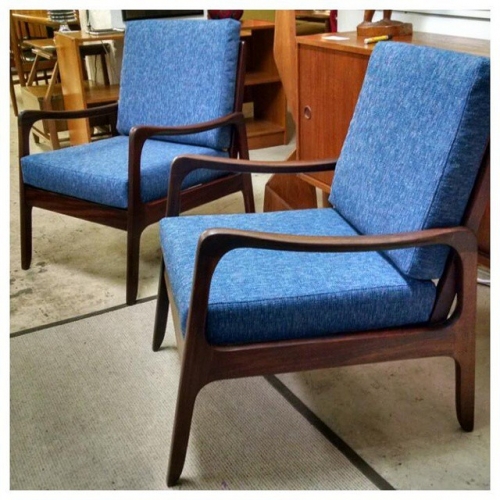 Ole Wanscher Lounge Chairs