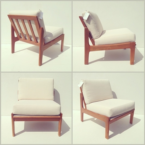 Teak Modular Lounge Chair