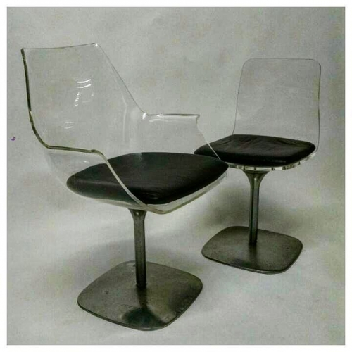 Acrylic and Aluminum Chairs
