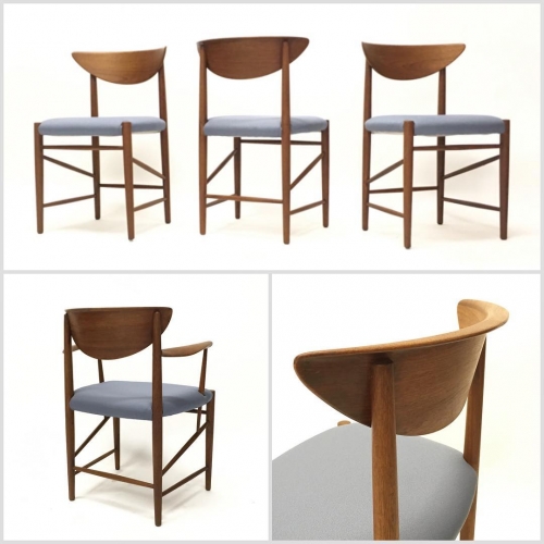 4x Hvidt & Mølgaard Dining Chairs