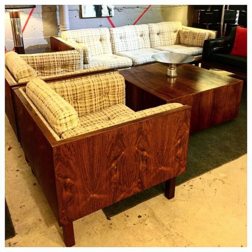Rosewood Sofa & Chairs