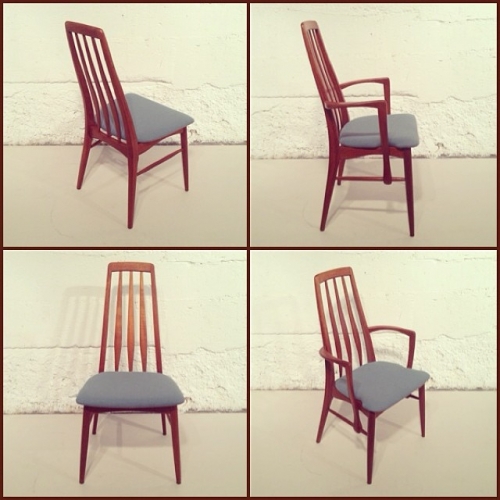 x4 Kofod-Larsen Eva Dining Chairs