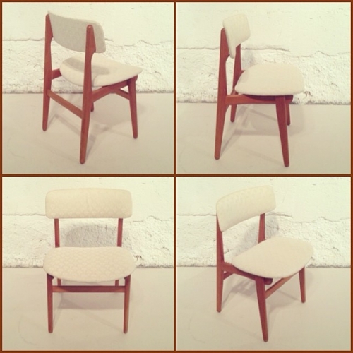 x8 Danish Teak Dining Chairs