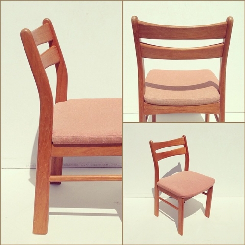 x4 Solid Teak Side Chairs by RS Design